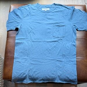 rag & bone Classic Blue Short Sleeve Tee